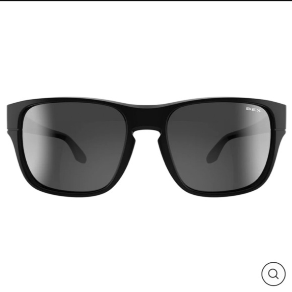 NWOT - Authentic - BEX - Mica Polarized Sunglasses - Black/Grey - Picture 3 of 14